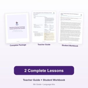 Decoding for Meaning: Morphology, Context, and Fluent Self-Correction – 6th Grade
