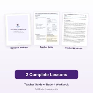 Word Patterns to Fluent Reading – 3rd Grade
