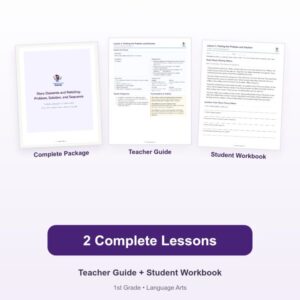 Story Elements and Retelling: Problem, Solution, and Sequence – 1st Grade