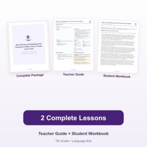 Story Elements and Retelling: From Interactions Within a Text to Themes Across Texts – 7th Grade