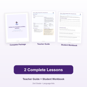 Building Clear Paragraphs and Editing Sentences – 2nd Grade