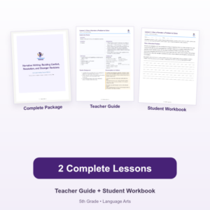 Narrative Writing: Building Conflict, Resolution, and Stronger Revisions – 5th Grade