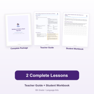 Building an Evidence-Based Argument – 6th Grade