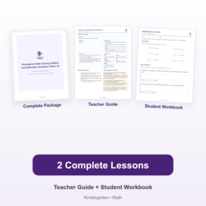Kindergarten Math: Solving Addition and Subtraction Situations Within 10 – Kindergarten
